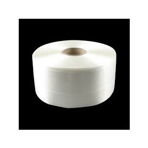 VERPAKKINGSBAND PVC WIT  16MM P.ROL 850MTR