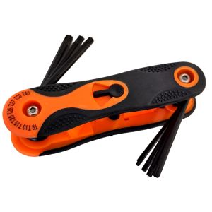 INBUS-STIFTSLEUTELSET TORX TX09 T/M TX40 8-DELIG