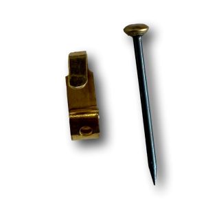 SCHILDERIJHAAKJE HOUVAST VERMESSINGD MET STALEN PENNEN NO.0 (10 STUKS)