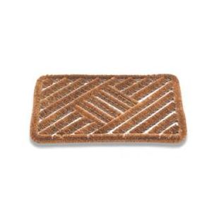 DEURMAT METAAL MET KOKOS 39X59CM