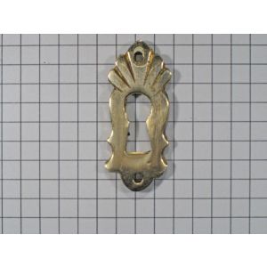 SLEUTELPLAATJE MESSING 69D