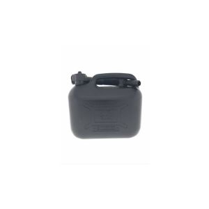 BENSON JERRYCAN MET TUIT 5 LITER ZWART, GESCHIKT VOOR BRANDSTOF