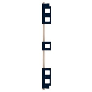 HMB SCHARNIERMAL 76X76 2500MM MET FREES EN GELEIDERING