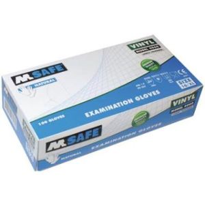 HANDSCHOEN M-SAFE 4525 NITRIL PF ULTRATHIN MAAT 8/M DOOS A 100 STUKS