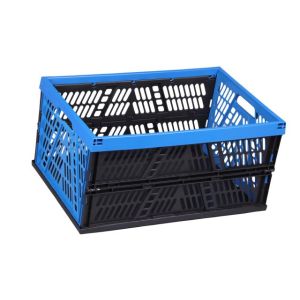 VOUWKRAT 800021 BLAUW/ZWART 535X355X265MM