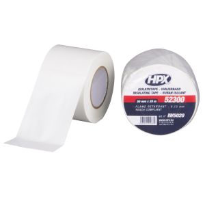 HPX PVC ISOLATIETAPE - WIT 50MM X 20M