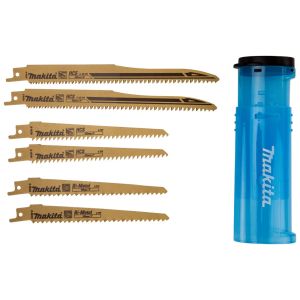 MAKITA RECIPROZAAGBLADSET 6-DELIG B-44432