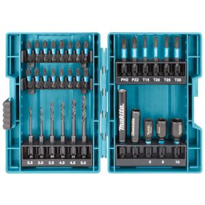 MAKITA BOOR-/SLAGSCHROEFBITSET 33-DELIG B-66896