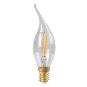LEDLAMP FILAMENT DECO SPIRIT  TIPKAARS  E14 2W WARMWIT HELDER 713170