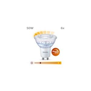 REFLECTOR SPOT GU10 DIMBAAR LED CLA 50W GU10 C90 WW 36D WGD 6 STUKS
