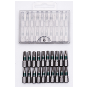HARDEN BITS TORX T20 LENGTE 25MM SET VAN 20 BITS