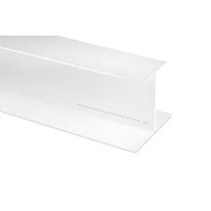 PVC H TUSSENVERBINDINGSPROFIEL WIT 4MM INWENDIG