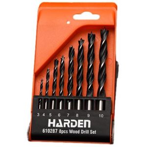 HARDEN HOUTBOORSET 8-DELIG 3-10MM