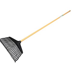 BLADHARK ZWART PVC MET STEEL 150 X 23.5 MM