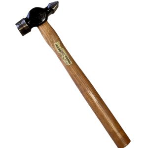 HABERO PENBANKHAMER 35MM-700 GRAM MET HOUTEN STEEL TOTALE LENGTE 390MM