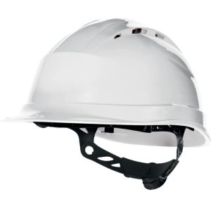 BOUWHELM HELM QUARTZUP4 WIT 53-63CM  GEVENTILEERD