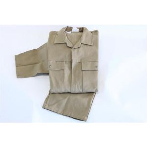 OVERALL MET DRUKKNOPEN KAKI 62