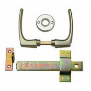 TUINDEURSLUITING GEEL VERZINKT 