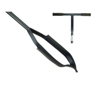 VERHUUR GRONDBOOR MET GEDRAAIDE PUNT 14CM VERLENGBAAR - DE WIT