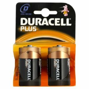 BATTERIJ MONO-GROOT DURACELL 2X LR20/D MN1300