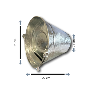 KOVOTVAR KIPPEN DRINK EMMER VERZINKT 10 LITER