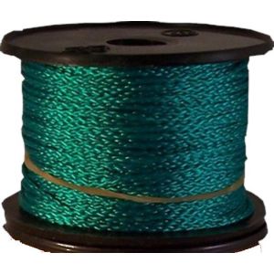 METSELKOORD 50 MTR 1 MM GROEN GEVLOCHTEN