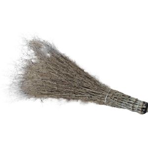 STALBEZEM BAMBOE ZONDER STEEL - HEKSENBEZEM