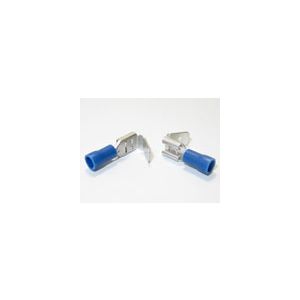 KABELSCHOEN BLAUW CONNECTOR DUO GEISOLEERD DH6,3BC