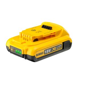  DEWALT 18V XR 2,0AH LI-ION SCHUIFACCU [DCB183-XJ]