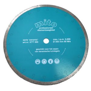 DIAMANT ZAAGBLAD 300MM  T.B.V. KERAMISCHE TUINTEGELS    
