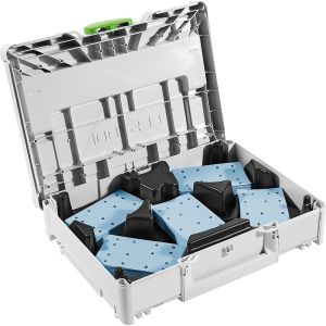 SCHUURPAPIER GRANAT FESTOOL  SYSTAINER³ SYS-STF 80X133 GR-SET