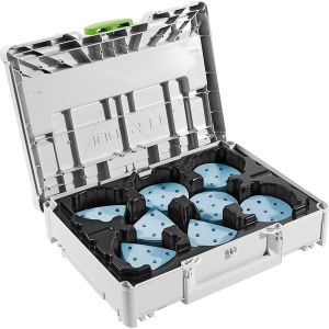 SCHUURPAPIER GRANAT FESTOOL  SYSTAINER³ SYS-STF D90/V93 GR-SET