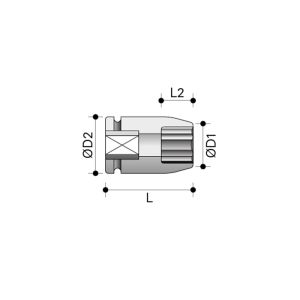 SLAGDOP 1/2" X 15