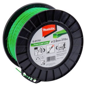 MAKITA KLAVERBLADVORMIG MAAIDRAAD 2,00X310MTR GROEN E-01781