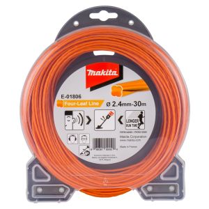 MAKITA KLAVERBLADVORMIG MAAIDRAAD 2,4X30 METER ORANJE E-01806