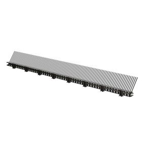 VENTILERENDE PANLAT MET VOGELSCHROOT 85MM X 1M ZWART