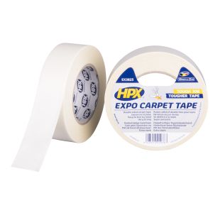 HPX EXPO CARPET TAPE - TRANSPARANT 38MM X 25M