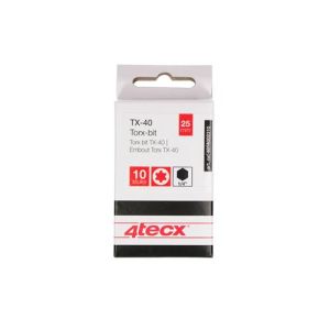 TORX-BIT TX-40 25MM IMPACT 10 STUKS 4TECX
