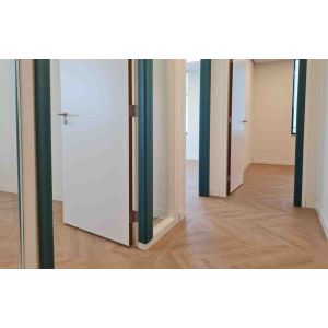 HOEKBESCHERMER VOOR KOZIJNEN / BALUSTRADES  BLAUW INZET 90MMX110MM 2 METER 