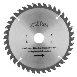 CIRKELZAAGBLAD WIDIA 180X60T HOUT/LAMINAAT