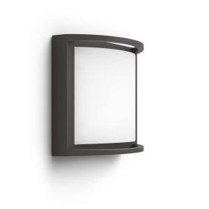 PHILIPS SAMONDRA WALL LANTERN ANTHRACITE 1X12W
