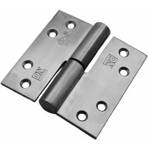 KOGELSTIFTPAUMELLE 89X89 RVS SKG***R RECHTE HOEK LINKS