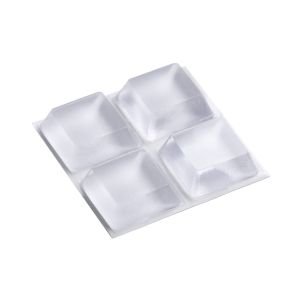 BESCHERMBUFFER STOOTBUFFER ZELFKLEVEND 20X20 MM 8 STUKS [WU0646026]