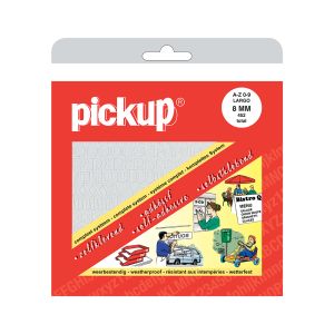 LETTER/CIJFERBOEK LARGO WIT 8 MM