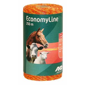 AKO ECONOMYLINE SCHRIKDRAAD GEEL/ORANJE 3RVS 0.16, 250M