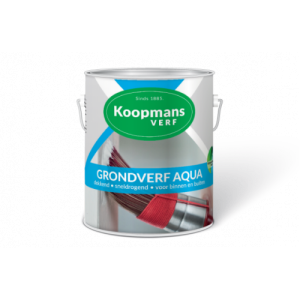 KOOPMANS GRONDVERF AQUA 0,75 LTR OP KLEUR GEMENGD