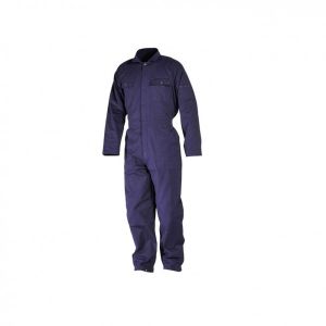 OVERALL MET DRUKKNOPEN NAVY BLUE 58