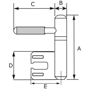 INBOORPAUMELLE 14MM VOOR INMETSEL KOZIJN H