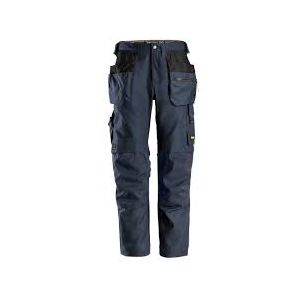 WERKBROEK SNICKERS AW CANVAS STRCH TROUS HP, DONKER BLAUW (9595)