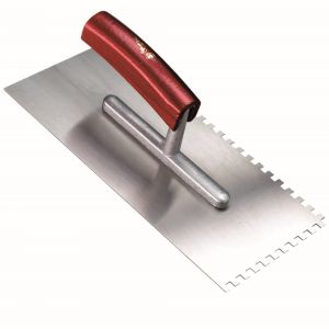 PLAKSPAAN 2-ZIJDEN 6MM GETAND KARTELSPAAN 6X6MM  280X130MM 